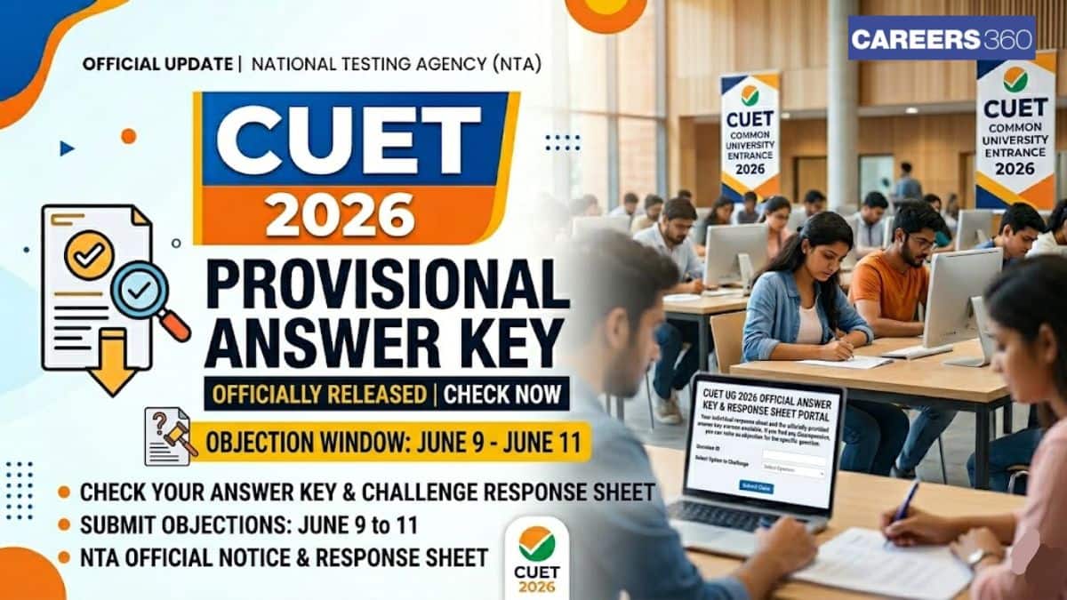 CUET UG 2026 Provisional Answer Key Out: Download Response Sheet & Challenge Answers